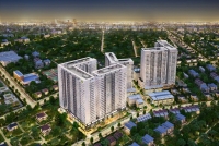 Cần bán căn hộ chung cư Golden Mansion 1 phòng ngủ diện tích 49m2, hướng Nam view nội khu và hồ bơi