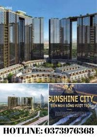 CHUYÊN BÁN DỰ ÁN SUNSHINE CITY - QUỸ HÀNG CĐT - HÀNG BÁN LẠI, NGOẠI GIAO. GIÁ SIÊU RẺ