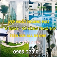 Mua ngay CC Eco Lake View Vip nhất Hoàng Mai C.K 5% + Xe Vinfast 50Tr ở ngay sổ hồng trao tay