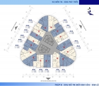 Cần Bán Gấp - Căn hộ 2 phòng ngủ+1 82,9m2, tòa B Vinaconex2 Kim Văn Kim Lũ 2,190 triệu