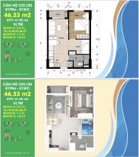 (Duy Nhất) Căn hộ 57m2 Block A 2 PN giá 1.1 tỷ ngay tân vạn, view Sài Gòn gần Big C Đồng nai